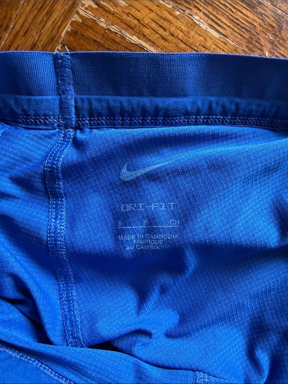 Nike Men’s 5” running Shorts - Blue with Black Drawstring